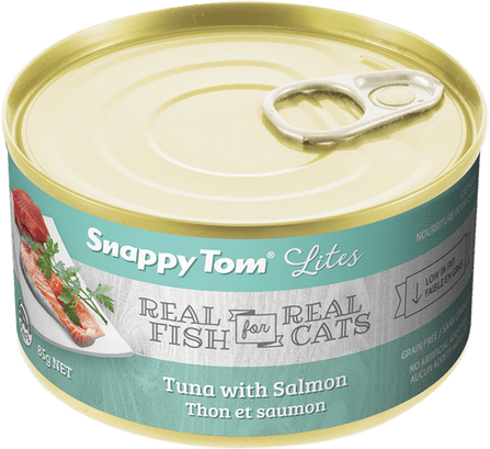 Snappy Tom Lites Tuna With Salmon